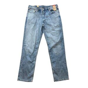 Levis 550 Relaxed Fit Mens Jeans Light Wash Size 40x36 Cotton Denim Classic Styl